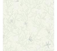 As Creation Bricoflor Green Metallic Wallpaper For Hallway Pastel Green Baroque Wallpaper Metallic Non Woven Wallpaper 10.05 X 0.70 M