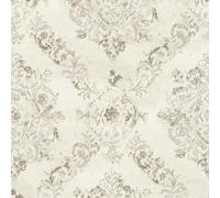 As Creation Bricoflor Grey Damask Wallpaper Non Woven Wall Coverings Glue And Stick Wallpaper Ideal For Living Room 10,05 X 0,53 M