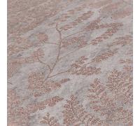 As Creation Bricoflor Grey Leaf Wallpaper Non Woven Wall Coverings Glue And Stick Wallpaper 10,05 X 0,53 M