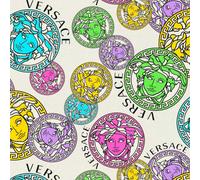 As Creation Bricoflor High-End Wallpaper White Green Luxury Wallpaper In Gr oddess Statues Designer 10.05 X 0.70 M