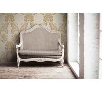 As Creation Bricoflor Neo-Classical Wallpaper Abstract Design Eccentric Beige And White Damask Wallpaper 10.05 X 0.52 M