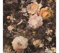 Non-woven wallpaper A.S. Creation Black Gold Glitter Flowers 38821-2 (4,26£/1qm)