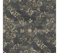 Non-Woven Wallpaper Ornaments anthracite beige 38707-4 (4,94£/1qm)