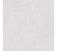 As Creation Bricoflor Non-Woven Wallpaper, Art Déco Wallpaper In Beige, Cream, Pink - 10,05 X 0,53 M