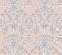As Creation Bricoflor Non-Woven Wallpaper, Bird Wallpaper In Beige - 10,05 X 0,53 M
