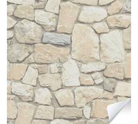 As Creation Bricoflor Non-Woven Wallpaper, Brick & Stone Wallpaper In Beige, Cream - 8,40 X 0,53 M