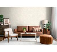 As Creation Bricoflor Non-Woven Wallpaper, Chinoiserie Wallpaper, Pattern, Oriental In Cream, White - 10,05 X 0,53 M