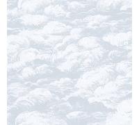 As Creation Bricoflor Non-Woven Wallpaper, Cloud Wallpaper In Grey, White - 10,05 X 0,53 M