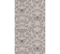 As Creation Bricoflor Non-Woven Wallpaper, Country Wallpaper In Beige, Grey, Taupe - 2,80 X 1,59 M
