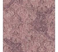As Creation Bricoflor Non-Woven Wallpaper, Damask Wallpaper In Pink, Red - 10,05 X 0,53 M