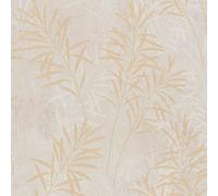 As Creation Bricoflor Non-Woven Wallpaper, Floral Wallpaper In Cream, Grey - 10,05 X 0,53 M