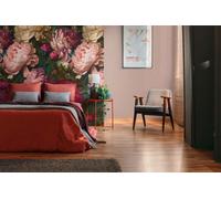 As Creation Bricoflor Non-Woven Wallpaper, Floral Wallpaper In Pink, Red - 1,59 X 2,8 M