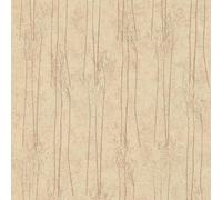 As Creation Bricoflor Non-Woven Wallpaper, Forest & Tree Wallpaper In Yellow - 10,05 X 0,53 M