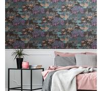 As Creation Bricoflor Non-Woven Wallpaper, Forest & Tree Wallpaper Multicoloured - 10,05 X 0,53 M