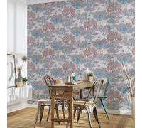 As Creation Bricoflor Non-Woven Wallpaper, Forest & Tree Wallpaper Multicoloured - 10,05 X 0,53 M