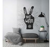 As Creation Bricoflor Non-Woven Wallpaper, Funky Wallpaper, Brick & Stone In Black, White - 1,59 X 2,8 M