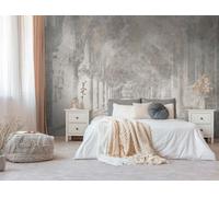 As Creation Bricoflor Non-Woven Wallpaper, Funky Wallpaper, Damask, Vintage In Beige, Grey - 3,71 X 2,8 M