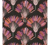 As Creation Bricoflor Non-Woven Wallpaper, Funky Wallpaper, Feather In Orange, Terracotta, Black, Anthracite - 10,05 X 0,53 M