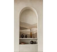As Creation Bricoflor Non-Woven Wallpaper, Funky Wallpaper In Beige, Brown - 8,80 X 0,53 M