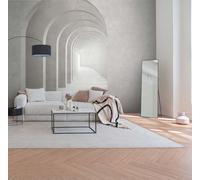 As Creation Bricoflor Non-Woven Wallpaper, Funky Wallpaper, Modern In Grey, White - 3,71 X 2,8 M