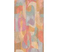 As Creation Bricoflor Non-Woven Wallpaper, Funky Wallpaper, Retro, Geometric Multicoloured - 8,80 X 0,53 M
