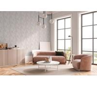 As Creation Bricoflor Non-Woven Wallpaper, Geometric Wallpaper, Wood Effect In Beige - 10,05 X 0,53 M