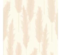 A.S. Création 386312 Non-Woven Wallpaper Pampas Grass Beige White 10.05 x 0.53 m Made in Germany