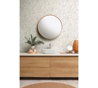 A.S. Création Non-Woven Wallpaper Floral in Grey White Silver - Modern Flower Wallpaper 397474 10.05 m x 0.53 m - High-Quality Wallpaper Flowers - Made in Germany