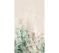 As Creation Bricoflor Non-Woven Wallpaper, Leaf & Palm Wallpaper In Beige, Green - 8,80 X 0,53 M