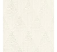 As Creation Bricoflor Non-Woven Wallpaper, Luxury Wallpaper In Silver, White - 10,05 X 0,53 M