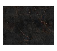 As Creation Bricoflor Non-Woven Wallpaper, Marble Wallpaper In Orange, Terracotta, Black - 2,80 X 3,72 M