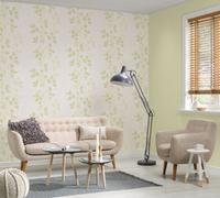As Creation Bricoflor Non-Woven Wallpaper, Modern Wallpaper, Pattern, Forest & Tree In Green, White - 10,05 X 0,53 M