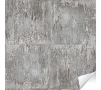 As Creation Bricoflor Non-Woven Wallpaper, Moroccan & Tiled Wallpaper In Grey - 8,40 X 0,53 M