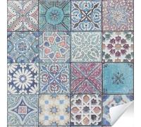 As Creation Bricoflor Non-Woven Wallpaper, Moroccan & Tiled Wallpaper, Vintage Multicoloured - 8,40 X 0,53 M