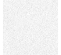 As Creation Bricoflor Non-Woven Wallpaper, Paintable Wallpaper In White - 10,05 X 0,53 M