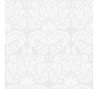 As Creation Bricoflor Non-Woven Wallpaper, Paintable Wallpaper In White - 10,05 X 0,53 M