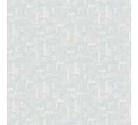 As Creation Bricoflor Non-Woven Wallpaper, Paintable Wallpaper In White - 25,00 X 1,06 M