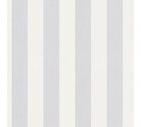As Creation Bricoflor Non-Woven Wallpaper, Paintable Wallpaper In White - 25,00 X 1,06 M