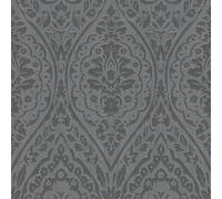 As Creation Bricoflor Non-Woven Wallpaper, Pattern Wallpaper, Damask, Art Déco In Brown - 10,05 X 0,53 M