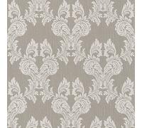 As Creation Bricoflor Non-Woven Wallpaper, Pattern Wallpaper, Damask In Beige, Cream, Grey - 10,05 X 0,53 M