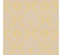 As Creation Bricoflor Non-Woven Wallpaper, Pattern Wallpaper, Damask In Beige, Cream, Grey - 10,05 X 0,53 M