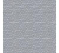As Creation Bricoflor Non-Woven Wallpaper, Pattern Wallpaper, Luxury, Geometric, Glitter In Grey, Silver - 10,05 X 0,53 M