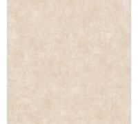 As Creation Bricoflor Non-Woven Wallpaper, Plain Wallpaper In Beige, Cream - 10,05 X 0,53 M