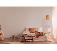 As Creation Bricoflor Non-Woven Wallpaper, Plain Wallpaper In Beige, Grey - 10,05 X 0,53 M