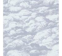 As Creation Bricoflor Non-Woven Wallpaper, Plain Wallpaper In Blue, Grey, White - 10,05 X 0,53 M