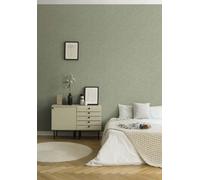Non-woven wallpaper plaster look texture plain light green 39503-7 (3,26£/1qm)