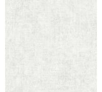 As Creation Bricoflor Non-Woven Wallpaper, Plain Wallpaper In Grey, White - 10,05 X 0,53 M