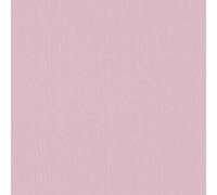 As Creation Bricoflor Non-Woven Wallpaper, Plain Wallpaper In Pink - 10,05 X 0,53 M