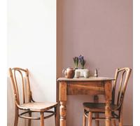 As Creation Bricoflor Non-Woven Wallpaper, Plain Wallpaper In Purple - 10,05 X 0,53 M