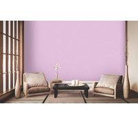 As Creation Bricoflor Non-Woven Wallpaper, Plain Wallpaper In Purple, Pink - 10,05 X 0,53 M